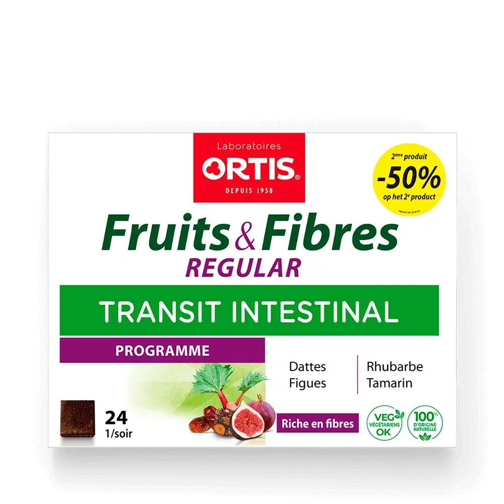 Fruits&Fibres Regular 50% offerts (cubes)